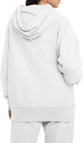 Miniatura 2 de Champion, Reverse Weave Oversized Hoodie, Heavyweight Fleece Sweatshirt for Women