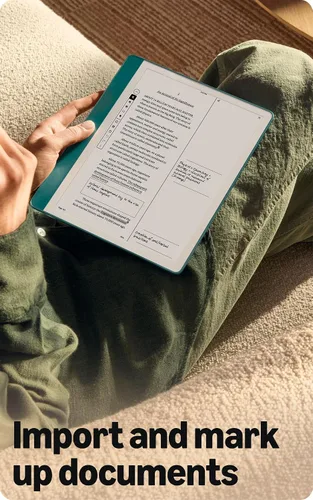 Miniatura 6 de Nuevo Amazon Kindle Scribe (16 GB). Pantalla rediseñada con bordes uniformes. Ahora escribe directamente en libros y documentos. Con resumen