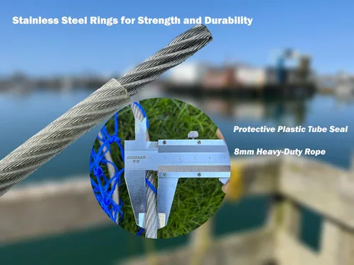 Miniatura 3 de Stainless Collapsible Crab Net with 100ft Rope, Bait Bag, Clip & Ruler – 6 Pieces Portable Crab Trap for Easy Storage – Durable Grid Design for Dock