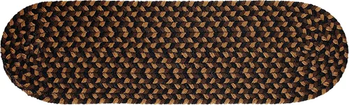 Miniatura 14 de Rhody Rug Mayflower MF23 Verdant/Spruce - Alfombra trenzada ovalada de 4 x 6 pies, decoración del hogar, tapete de piso o alfombra de dormitorio