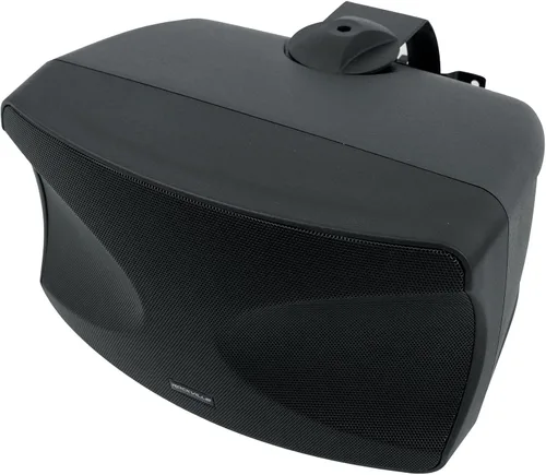 Miniatura 4 de Rockville WET-44 PRO Altavoces duales de montaje en pared de 4 pulgadas y 70 V, negro, giratorio de 4 vías, IPX55 para interiores y exteriores
