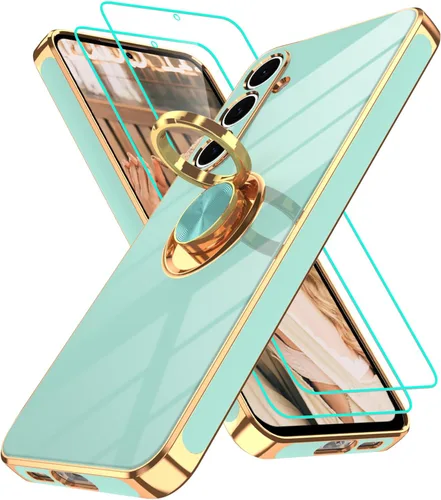 Miniatura 118 de Gritup Funda para Samsung Galaxy A14 5G: Funda Samsung A14 con 2 Protectores de Pantalla, Soporte de Anillo con Rotación 360°, Soporte Magnético