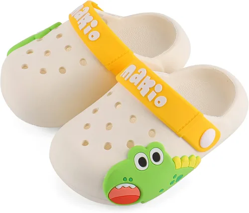 Miniatura 5 de KAKU NANU Kids Slides Toddler Boys Girls Cute Cartoon Sandals Summer Garden Beach Pool Slip On Slides for Indoor Outdoor
