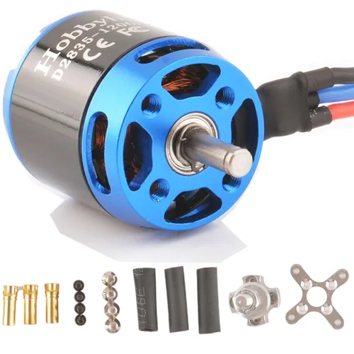 Miniatura 10 de DIAMONDDYNAMICS Hobbyhh - Motor sin escobillas, 3530 1100kv de metal duradero, motor sin escobillas de alta eficiencia, compatible con bricolaje RC