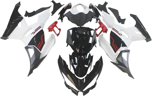 Miniatura 17 de Kit completo de carenado de plástico ABS gris dorado brillante para Kawasaki Ninja 400 2018 2019 2020 2021 2022 2023 NINJA400 18-23 Kit de Brillo