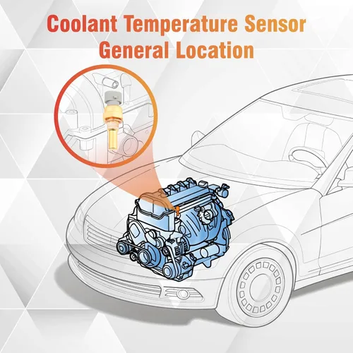 Miniatura 4 de 059919501A Sensor de temperatura del refrigerante compatible con A4 A6 A8 Allroad Quattro Beetle Cabrio Eurovan Golf Jetta Passat RS4 RS6 S4 S6 S8 TT