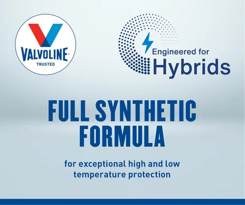 Miniatura 8 de Valvoline Aceite de motor híbrido para vehículo completamente sintético SAE 0W-20 de 1 cuarto de galón, caja de 6