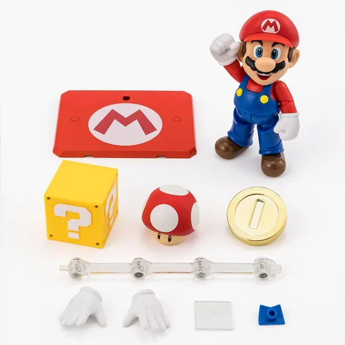 Miniatura 6 de TAMASHII NATIONS - Super Mario - Figura de acción Mario S.H.Figuarts