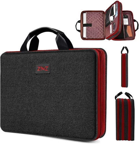 Miniatura 18 de ZINZ Funda delgada expandible para laptop 13, 13.3 y 14, compatible con MacBook Air/Pro 13-14 M1 M2 M3 M4 M5 2021-2023 Pro, 13.5 Surface Laptop 4/3