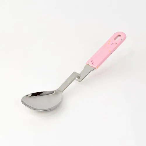 Miniatura 7 de Souper Cubes + Lori Greiner Cucharón de sopa sin desorden de acero inoxidable con mango de silicona - Cucharón de sopa de metal con diseño sin