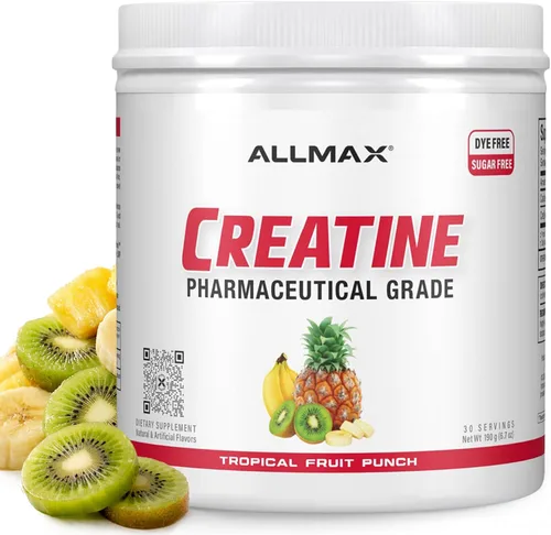 Miniatura 11 de ALLMAX Nutrition Creatina Monohidrato - Mejora el Rendimiento y la Intensidad del Entrenamiento - Vegano y Sin Gluten (100 Gramos, Sin Sabor)
