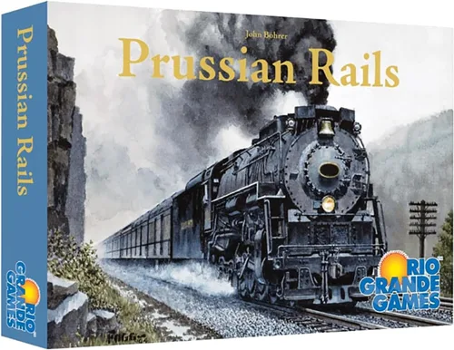 Rio Grande Games Prussian Rails: juego de mesa de estrategia de tren económico, ofertas de inversión, 3-5 jugadores, 90-120 minutos