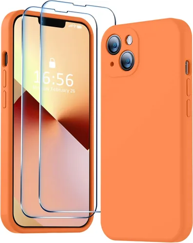 Miniatura 58 de BossKiss Funda compatible con iPhone 13 Pro, silicona de alta calidad mejorada [protección de cámara] [2 protectores de pantalla]