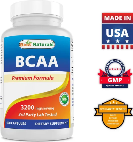 Miniatura 5 de Best Naturals BCAA 3200mg y citrato de zinc 30 mg