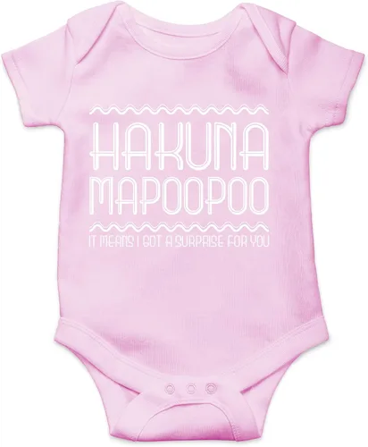 Miniatura 5 de CBTwear Hakuna Mapoopoo - Ropa de bebé - Divertidos trajes para recién nacidos para niños y niñas