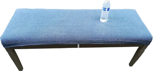 Miniatura 7 de Protector impermeable para banco de comedor, perfecto para niños, ancianos, restaurantes, clínicas dentales, fiestas, hogar, lavable a máquina, Negro