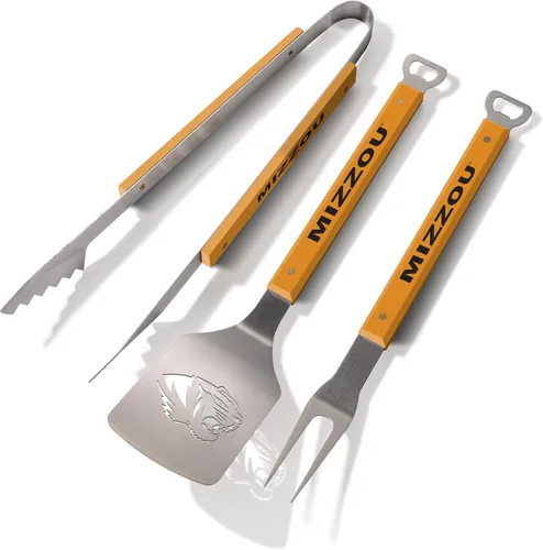 Miniatura 33 de YouTheFan NCAA Spirit Series - Juego de barbacoa de 3 piezas