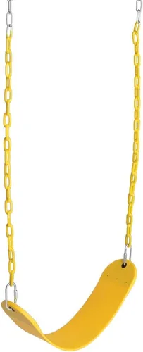 Miniatura 7 de Ochine Juego de columpio resistente con cadena de 60 pulgadas con revestimiento de plástico para patio de recreo, accesorios de columpios, ganchos
