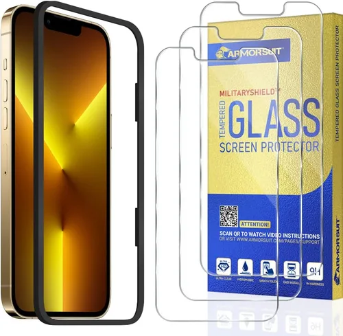 Miniatura 25 de ArmorSuit [Paquete de 2+2] para Google Pixel 6 [6.4 pulgadas] Protector de pantalla de vidrio templado + protector de lente de cámara compatible