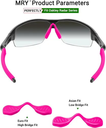 Miniatura 2 de Mryok Kits de boquillas de repuesto para gafas de sol Oakley Radar PathPitchRangeXLEdge - Opt