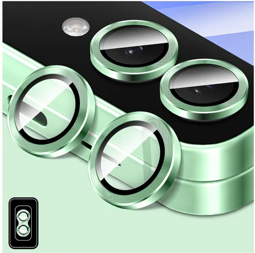 Miniatura 11 de LucBuy Protector de lente de cámara para Samsung Galaxy Z Fold 3, cubierta de cámara de vidrio templado Protector de pantalla Adhesivo de película