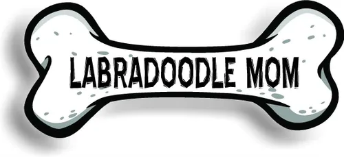 Miniatura 588 de Border Collie Dog Mom Bone - Imán para parachoques de automóvil, magnético para refrigerador, refrigerador decorativo, oficina, pizarra blanca