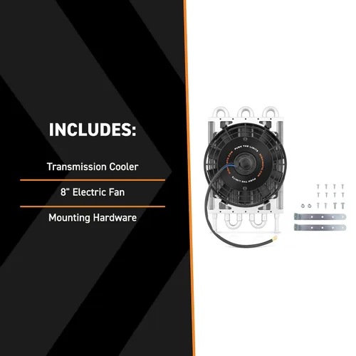 Miniatura 3 de Mishimoto MMOC-F Enfriador resistente de transmisión con ventilador eléctrico