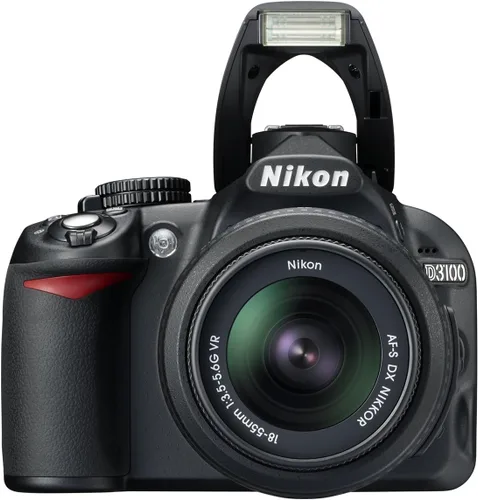 Miniatura 6 de Nikon D3100 14.2MP DX-Format Digital SLR Kit con 0.709-2.165 in f/3.5-5.6 VR Lens - (negro) [Versión internacional]