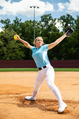 Miniatura 6 de Mizuno Fastpitch - Camiseta de softball con cuello redondo