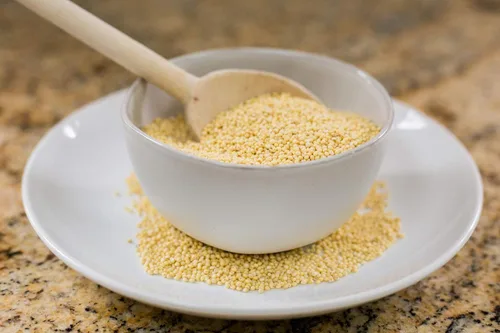 Miniatura 4 de Semilla de Mijo Descascarillada Orgánica Entera – Semilla de Mijo Orgánica de Grano Entero de 5 libras – Grano Sin Gluten para Gachas, Ensaladas