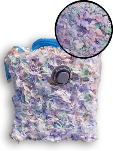 Miniatura 2 de Espuma viscoelástica triturada de alta densidad, relleno para relleno, tapicería, almohadas, manualidades, bolsas de frijoles, sillas, sofá, camas