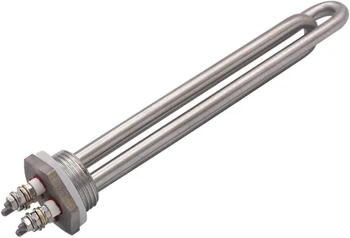 Miniatura 2 de DERNORD Calentador de inmersión de 12V 300W Elemento calentador de agua sumergible Elemento de calefacción de acero inoxidable con ajuste NPSM de 1