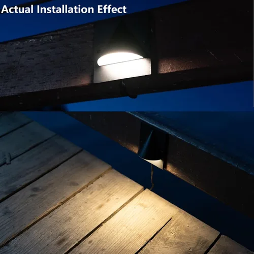 Miniatura 4 de LEONLITE 3CCT - Luz LED de bajo voltaje para terraza, 12-24V AC/DC, luz de valla de barandilla de paisaje, IP65 impermeable, certificación ETL, IP65