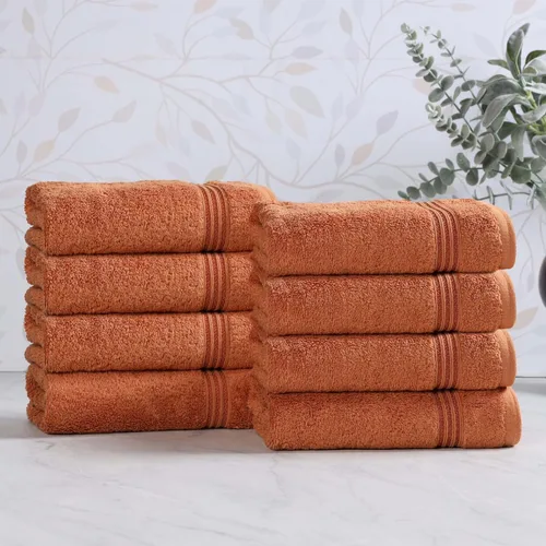 Miniatura 87 de Superior - Juego de 8 toallas de mano de algodón egipcio, toallas básicas de secado rápido, toallas pequeñas absorbentes, faciales, spa, cocina