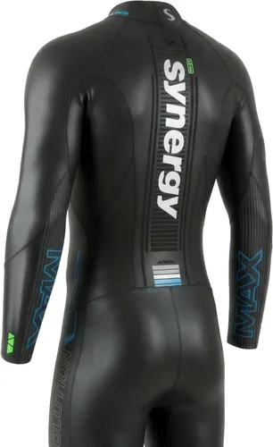 Miniatura 3 de Synergy Traje de neopreno para triatlón de 3/2 mm - Volution de manga larga, piel suave, para natación en aguas abiertas