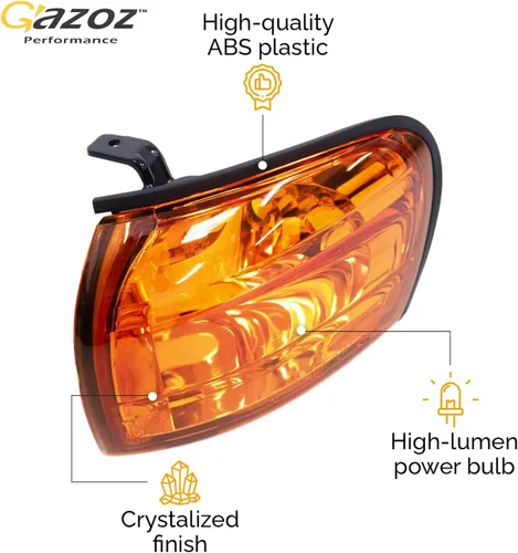 Miniatura 2 de Luces de esquina ámbar de cristal Lámparas W/E-Mark para 1992-2000 Subaru impreza Outback GC8 CC8A