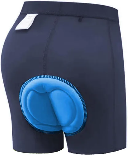Miniatura 3 de KID1234 Pantalones de ciclismo para niños, pantalones cortos acolchados 3D, pantalones cortos de ciclismo para niñas, pantalones cortos negros