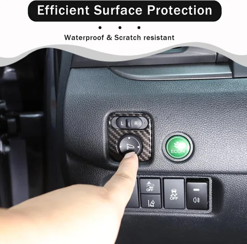 Miniatura 3 de Interruptor de ajuste de espejo retrovisor para Honda Pilot 2016-2022/Ridgeline 2017-2023/Passport 2019-2023, accesorios de protector decorativo