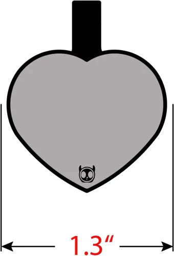 Miniatura 5 de Placa silenciosa para perro personalizada con 5 líneas de identificación de mascotas de silicona duradera y grabada profundamente, diseño de hueso