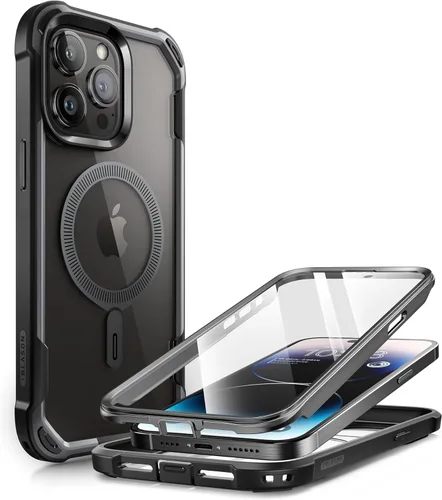 Miniatura 9 de i-Blason Funda para iPhone 15 Pro Max compatible con carcasa MagSafe, funda transparente para teléfono celular, funda protectora robusta [Ares]
