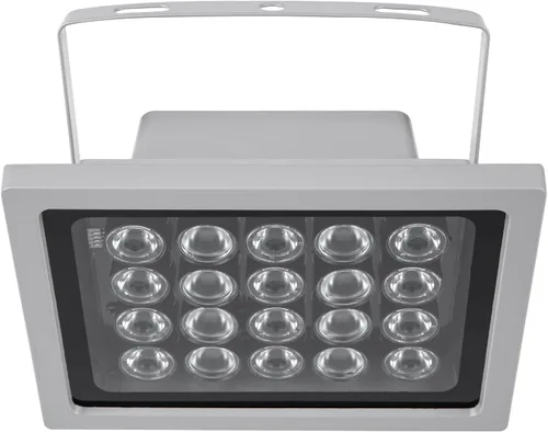 Miniatura 2 de Iluminador infrarrojo 20 unids matriz IR LED IR iluminador visión nocturna gran angular largo alcance al aire libre impermeable para cámara de Blanco