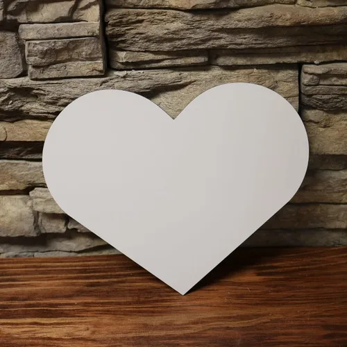 Miniatura 6 de Paquete Heart SVG con corazón de aluminio personalizable en blanco con archivo incluido, fabricado en los Estados Unidos para bricolaje, artesanos