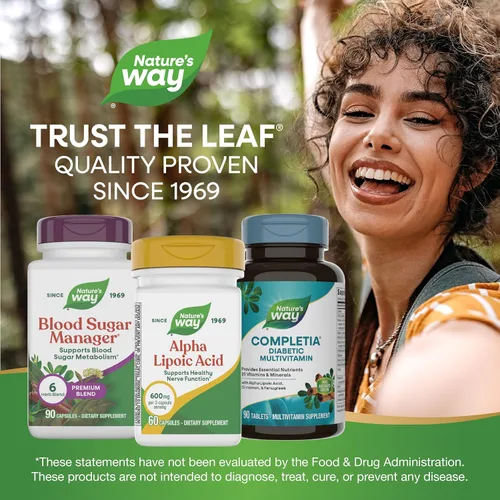 Miniatura 7 de Nature's Way Ácido alfa lipoico, apoya la función nerviosa saludable*, 600 mg por porción, 60 cápsulas