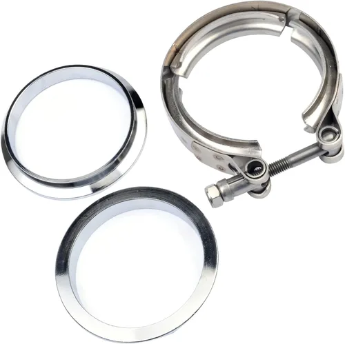 Miniatura 11 de Abrazadera de banda en V de 2,0 pulgadas con brida macho hembra universal 304 acero inoxidable para coche 1PC