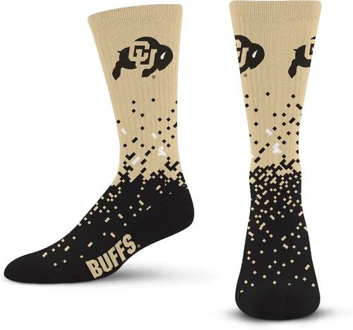 Miniatura 50 de For Bare Feet Calcetines de la NCAA para niños y niñas, unisex, Spray Zone Crew, para jóvenes