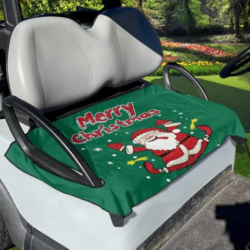 Miniatura 32 de Fundas de asiento de carrito de golf, toalla de manta de asiento de carrito de golf, cubierta de asiento de carrito de golf para asientos de 2