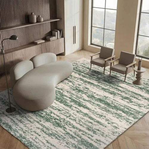 Miniatura 19 de SAFAVIEH Hudson Shag Collection - Alfombra decorativa de 2 x 3 pies, diseño moderno, no desprende pelusa y de fácil cuidado, 2 pulgadas de grosor