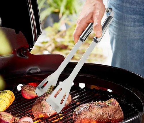 Miniatura 4 de NewlineNY - Kit de herramientas para barbacoa de acero inoxidable (juego de 3 piezas)