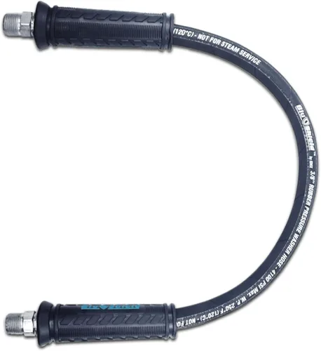 Miniatura 2 de BluShield Manguera de látigo para lavadora a presión, manguera de conector de carrete de manguera para lavado a presión (3/8 pulgadas x 2 pies)