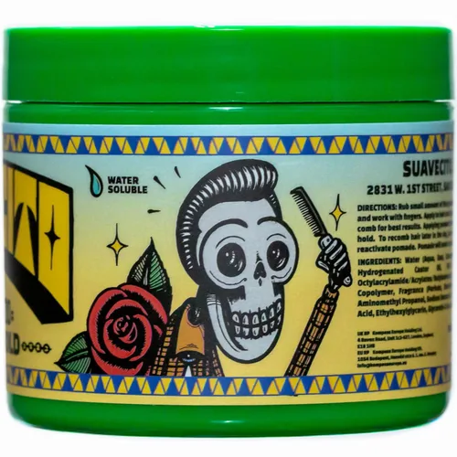 Miniatura 8 de Suavecito Pomade Firme (fuerte), capacidad de 4 onzas, 1 paquete, pomada para hombres, cera a base de agua de brillo medio como gel para el cabello